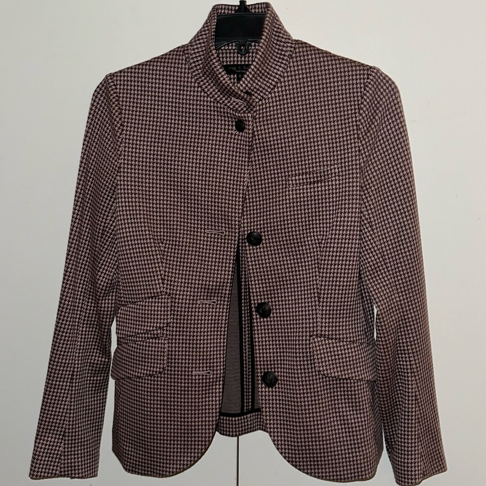 Rag&Bone Slade Houndstooth Blazer. Size 0.